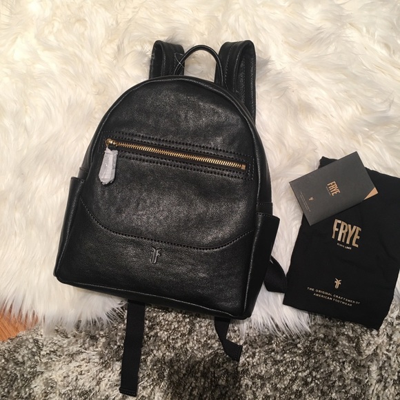 Frye Handbags - Frye Leather Black backpack